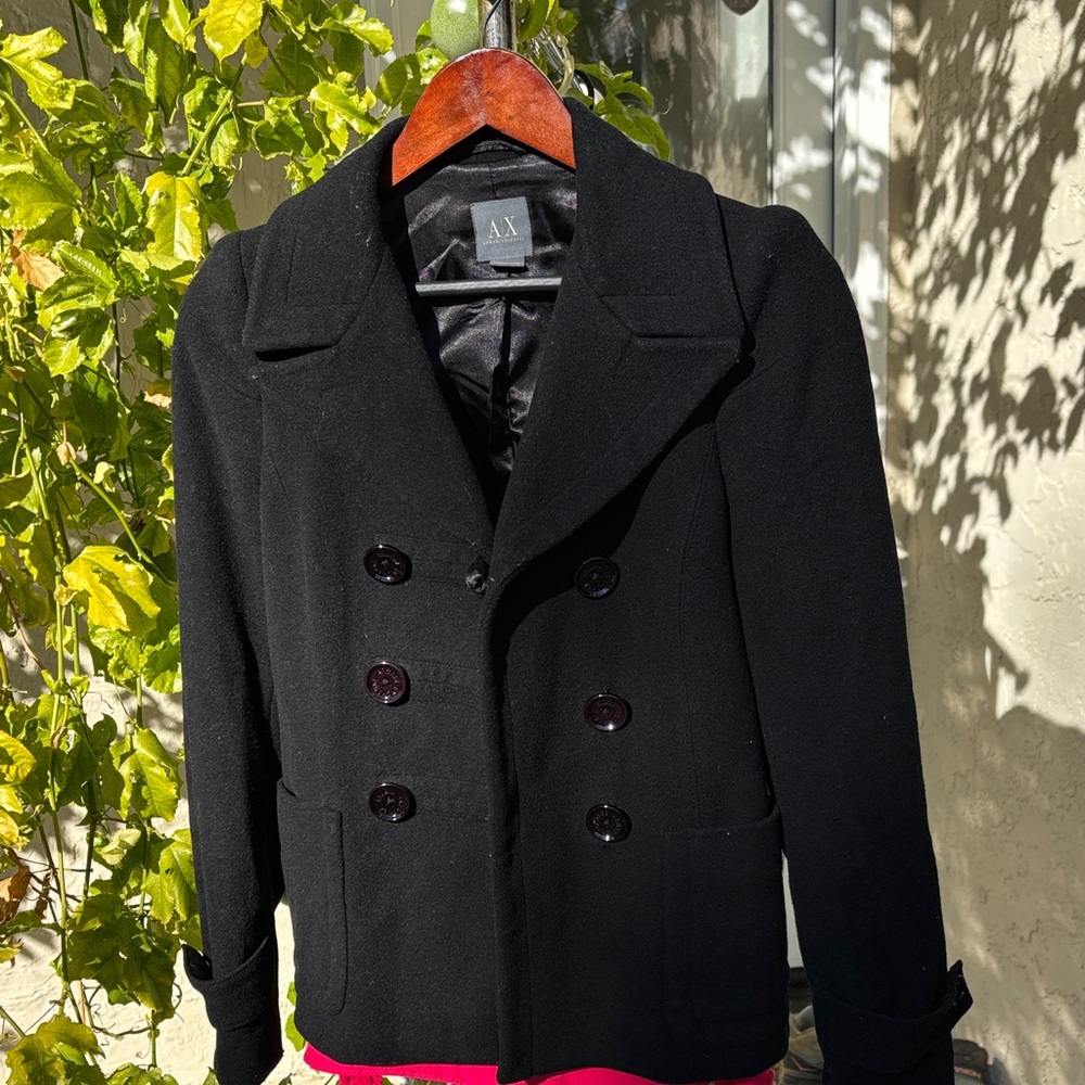 Armani Exchange Black Women's Blazer